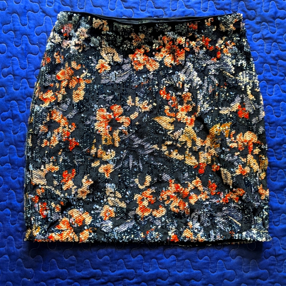 2/$15 Dynamite Sequin Mini Skirt